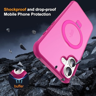 Foto 7 | Foto 7 | Funda De Teléfono Sky-lmw Compatible Con Iphone 16 Plus Rose - Venta Internacional.