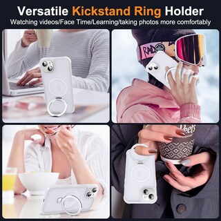 Foto 5 | Foto 5 | Funda De Teléfono Skylmw Compatible Con Iphone 14 Plus Con Soporte - Venta Internacional.