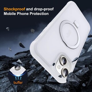 Foto 7 | Foto 7 | Funda De Teléfono Skylmw Compatible Con Iphone 14 Plus Con Soporte - Venta Internacional.