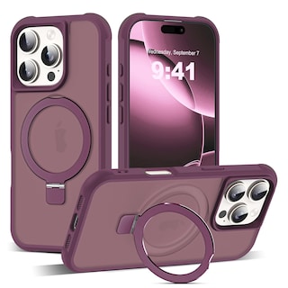 Foto 1 | Foto 1 | Funda De Teléfono Sky-lmw Compatible Con Iphone 16 Pro, Color Rojo Vino - Venta Internacional.