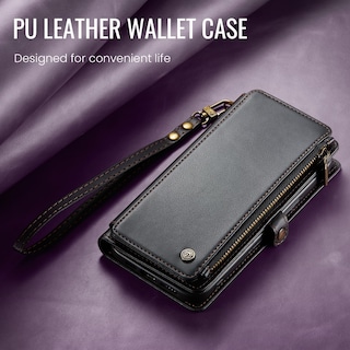Foto 7 | Foto 7 | Funda Wallet Defense Compatible Con Iphone 12 Pro Max, Color Negro - Venta Internacional.