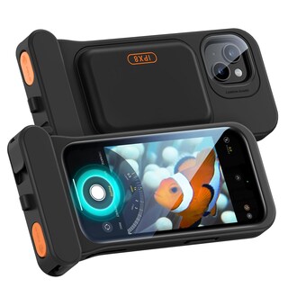 Foto 1 | Foto 1 | Funda Impermeable Esr Para Iphone 15/14/13 Ipx8 Negra, Paquete De 2 - Venta Internacional.