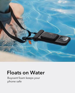 Foto 6 | Foto 6 | Funda Impermeable Esr Para Iphone 15/14/13 Ipx8 Negra, Paquete De 2 - Venta Internacional.