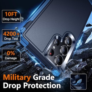 Foto 2 | Foto 2 | Funda De Teléfono Spidercase Para Samsung Galaxy S24 Ultra Dark Blue - Venta Internacional.