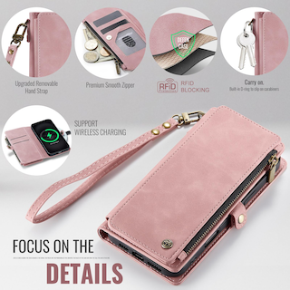 Foto 5 | Foto 5 | Funda Wallet Defcase Compatible Con Iphone 11 Pro Rose - Venta Internacional.