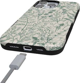 Foto 2 | Foto 2 | Funda De Teléfono Casely Sage Garden Green Floral Para Iphone 16 Pro Max - Venta Internacional.