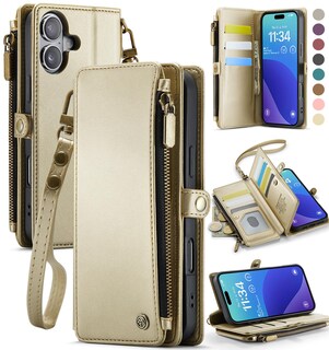 Foto 1 | Foto 1 | Funda Para Teléfono Wallet Defense Compatible Con Iphone 16 Plus - Venta Internacional.