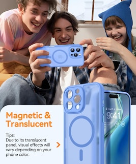 Foto 3 | Foto 3 | Funda Magnética Canshn Compatible Con Iphone 16 Pro Max - Venta Internacional.