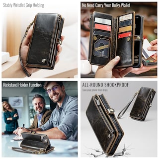 Foto 4 | Foto 4 | Funda Para Teléfono Wallet Defense Compatible Con Iphone 14 Plus - Venta Internacional.