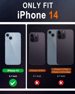 Foto 2 | Foto 2 | Funda Shieldon De Piel Auténtica Tipo Cartera Para Iphone 14 6.1 5g, Color Negro - Venta Internacional.