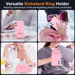 Foto 5 | Foto 5 | Funda De Teléfono Sky-lmw Compatible Con Iphone 16 Plus, Color Rosa - Venta Internacional.