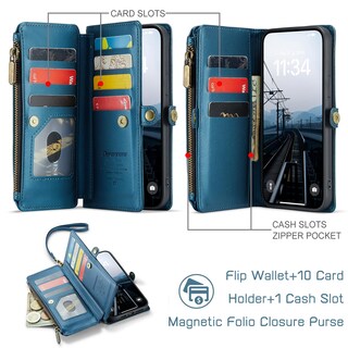 Foto 3 | Foto 3 | Funda De Teléfono Wallet Defcase Compatible Con Iphone 13 Pro Max - Venta Internacional.