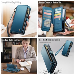 Foto 4 | Foto 4 | Funda De Teléfono Wallet Defcase Compatible Con Iphone 13 Pro Max - Venta Internacional.