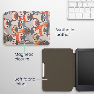 Foto 5 | Foto 5 | Funda Para Lector Electrónico Kwmobile Compatible Con Kobo Clara 2e/tolino Shine 4 - Venta Internacional.