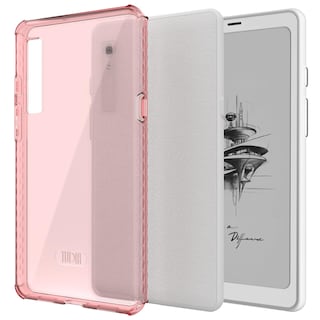 Foto 1 | Foto 1 | Funda Tudia Skn Transparente A Prueba De Golpes Ónix Boox Palma 6.13 Rosa - Venta Internacional.