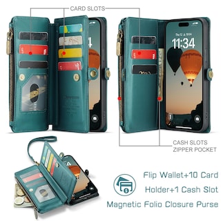 Foto 3 | Foto 3 | Funda De Teléfono Wallet Defcase Compatible Con Iphone 13 Pro Max - Venta Internacional.