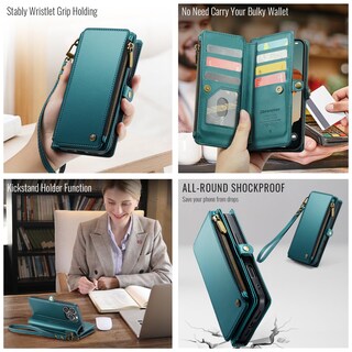 Foto 4 | Foto 4 | Funda De Teléfono Wallet Defcase Compatible Con Iphone 13 Pro Max - Venta Internacional.