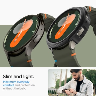 Foto 6 | Foto 6 | Funda Spigen Liquid Air Para Samsung Galaxy Watch 7 De 40 Mm - Venta Internacional.