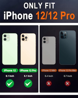 Foto 2 | Foto 2 | Funda Shieldon Para Iphone 12 6.1 De Piel Auténtica Tipo Cartera, Color Café - Venta Internacional.