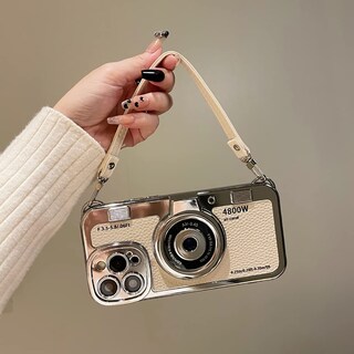 Foto 2 | Foto 2 | Funda De Teléfono Qokcoahn Compatible Con La Cámara Vintage Del Iphone 16 Pro - Venta Internacional.