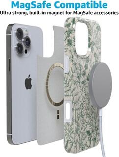 Foto 7 | Foto 7 | Funda Para Teléfono Casely Classic Ultra Sage Garden Green Floral - Venta Internacional.