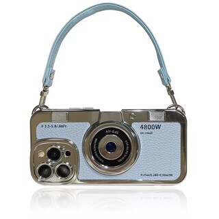 Foto 1 | Foto 1 | Funda De Teléfono Qokcoahn Compatible Con Iphone 16 Pro Max Blue - Venta Internacional.