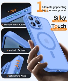 Foto 6 | Foto 6 | Funda Magnética Canshn Compatible Con Iphone 16 Pro Max - Venta Internacional.