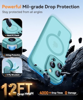 Foto 7 | Foto 7 | Funda Magnética Canshn Compatible Con Iphone 16 Pro Max - Venta Internacional.