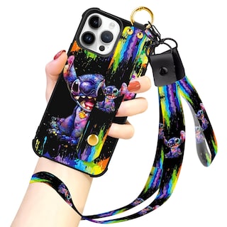 Foto 1 | Foto 1 | Funda De Teléfono Cuwana Cartoon Para Iphone 15 Pro De 6.1 Pulgadas Con Cordón - Venta Internacional.