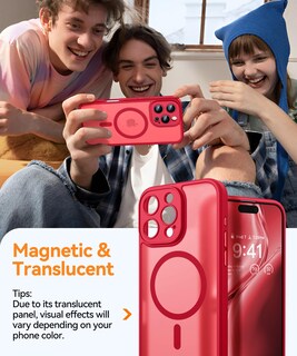 Foto 3 | Foto 3 | Funda Magnética Canshn Compatible Con Iphone 16 Pro Max - Venta Internacional.