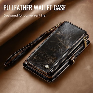 Foto 7 | Foto 7 | Funda Wallet Defencase Compatible Con Iphone 13 Pro Coffee - Venta Internacional.