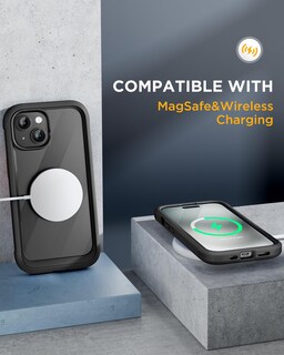 Foto 6 | Foto 6 | Funda De Teléfono Miracase Glass Series Para Iphone 15 Plus De 6.7 Pulgadas, Negra - Venta Internacional.