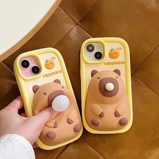 Foto 6 | Foto 6 | Funda De Teléfono Qokcoahn Para Iphone 14 Pro Max Cute Capybara - Venta Internacional.