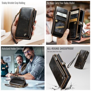 Foto 5 | Foto 5 | Funda De Teléfono Wallet Defcase Compatible Con Iphone 16 Coffee - Venta Internacional.