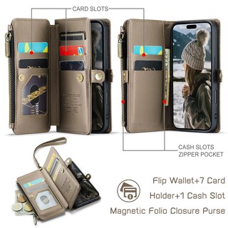 Foto 3 | Foto 3 | Funda De Teléfono Wallet Defcase Compatible Con Iphone 16 6.1 - Venta Internacional.