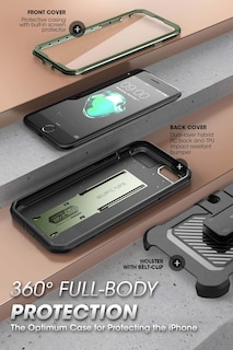 Foto 4 | Foto 4 | Funda De Teléfono Supcase Unicorn Beetle Pro Para Iphone Se 3ª Y 2ª Generación/7/8 - Venta Internacional.