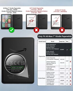 Foto 2 | Foto 2 | Funda Moko Para El Nuevo Kindle Paperwhite 7 De 12.ª Generación 2024 - Venta Internacional.