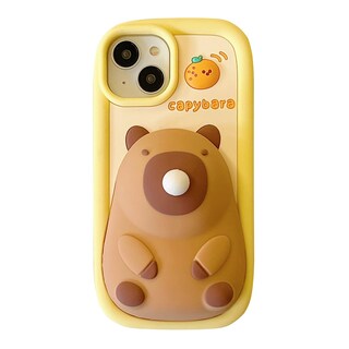 Foto 1 | Foto 1 | Funda De Teléfono Qokcoahn Para Iphone 15 Cute 3d Kawaii Capybara - Venta Internacional.