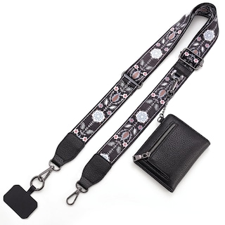 Foto 1 | Foto 1 | Correa Para Teléfono Diaclara Clip And Go Con Funda Con Cremallera Negra - Venta Internacional.