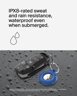 Foto 2 | Foto 2 | Soporte Seguro Impermeable Para Apple Airtag De Belkin Blue - Venta Internacional.