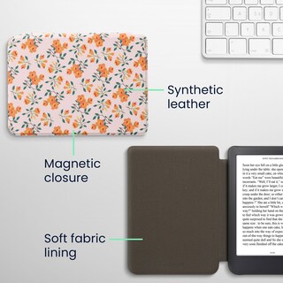 Foto 5 | Foto 5 | Funda Para Lector Electrónico Kwmobile Compatible Con Kobo Clara 2e/tolino Shine 4 - Venta Internacional.