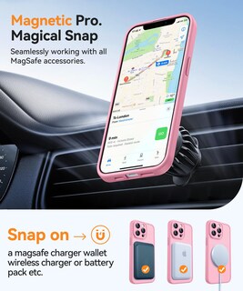 Foto 5 | Foto 5 | Funda Magnética Canshn Compatible Con Iphone 13 Pro De 6.1 Pulgadas - Venta Internacional.