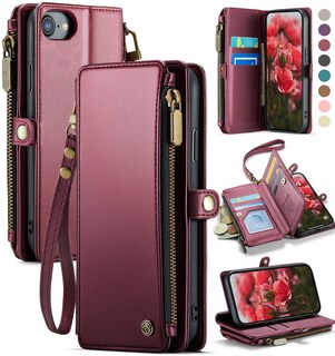 Foto 1 | Foto 1 | Funda Wallet Defencase Compatible Con Iphone Se 2020 2022 - Venta Internacional.