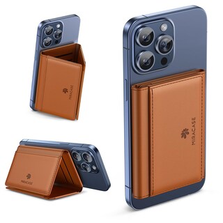Foto 1 | Foto 1 | Cartera Magnética Miracase Para Hombres/mujeres Con Soporte Para Iphone, Color Marrón - Venta Internacional.