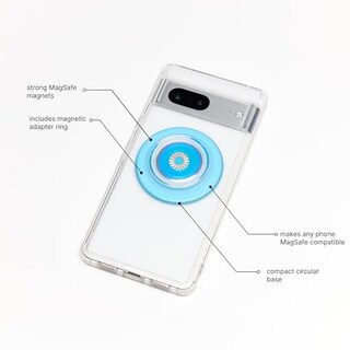 Foto 5 | Foto 5 | Phone Grip Popsockets Compatibles Con Magsafe Blue Opalescent - Venta Internacional.