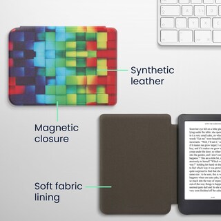 Foto 5 | Foto 5 | Funda Para Lector Electrónico Kwmobile Compatible Con Kobo Clara 2e/tolino Shine 4 - Venta Internacional.