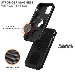 Foto 6 | Foto 6 | Funda De Teléfono Rokform Rugged Series Para Iphone 12 Pro Max Negra - Venta Internacional.