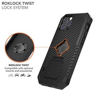 Foto 7 | Foto 7 | Funda De Teléfono Rokform Rugged Series Para Iphone 12 Pro Max Negra - Venta Internacional.