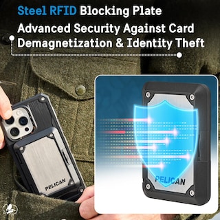 Foto 3 | Foto 3 | Cartera Para Teléfono Pelican Iphone Magsafe Con Bloqueo Rfid De Titanio - Venta Internacional.