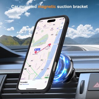 Foto 4 | Foto 4 | Funda De Teléfono Skylmw Compatible Con Iphone 16 6.1 Negra - Venta Internacional.